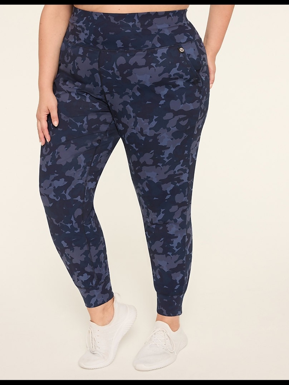 Lane Bryant Navy Camo Jogger Pants Size 22/24